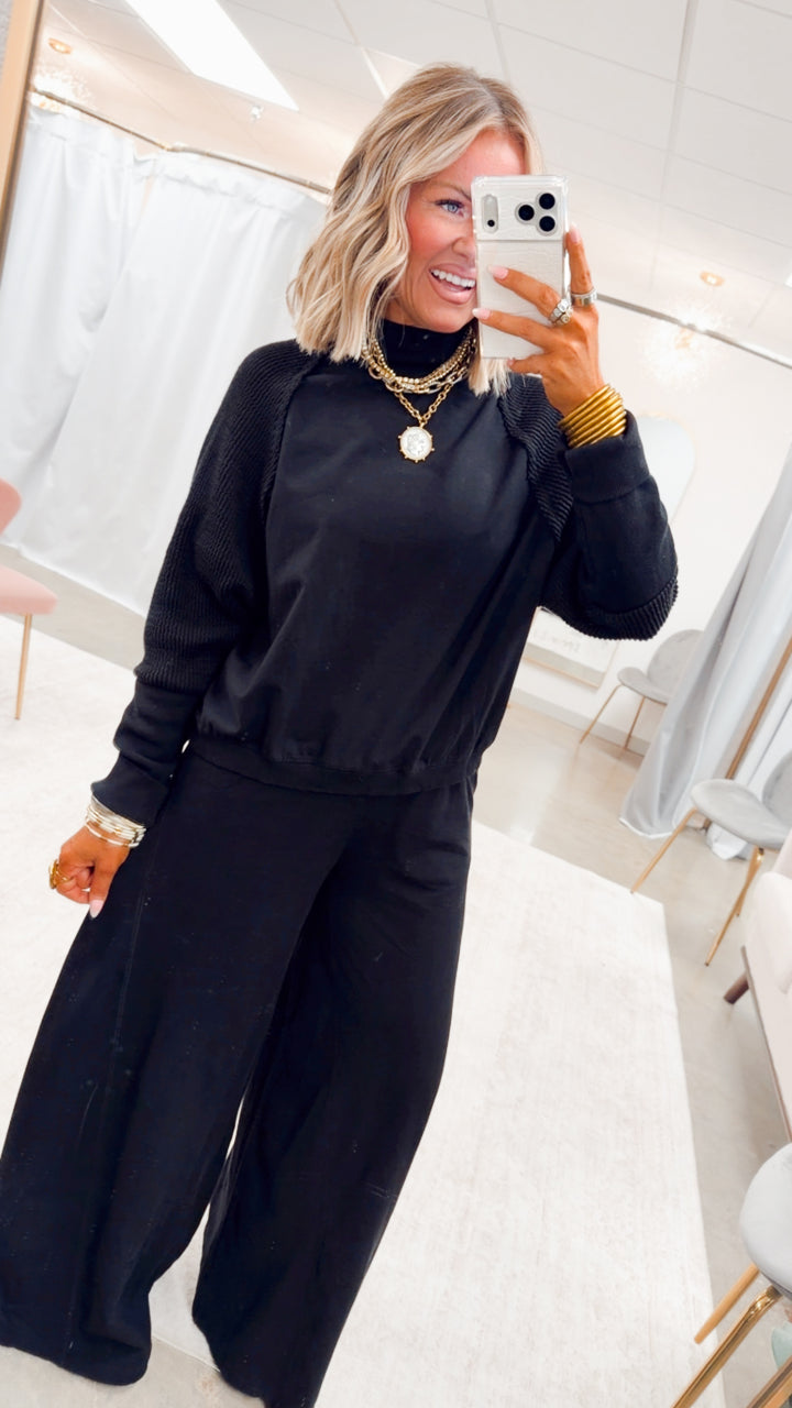 The Luxe Comfort Set-Black