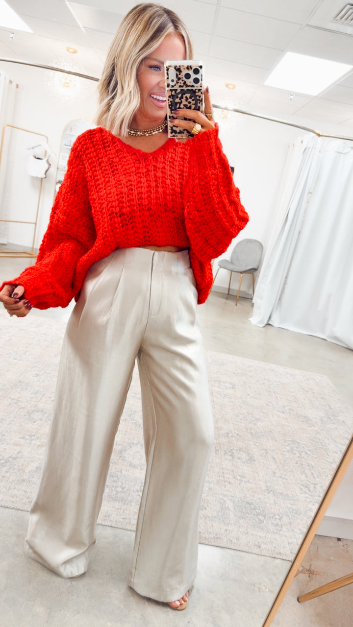 The Prescott Pants-Champagne