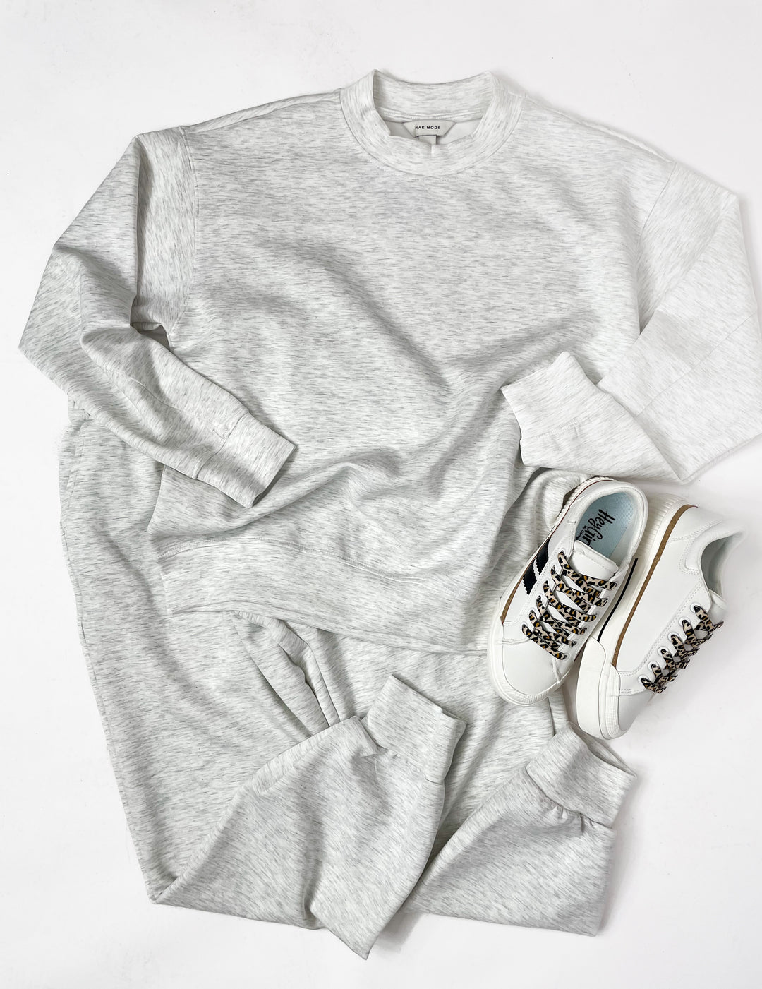 Posh Jogger Set-Lt Grey
