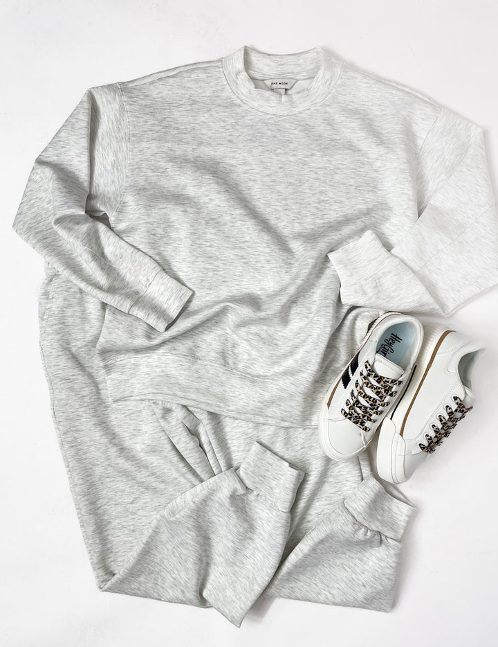 Posh Jogger Set-Lt Grey