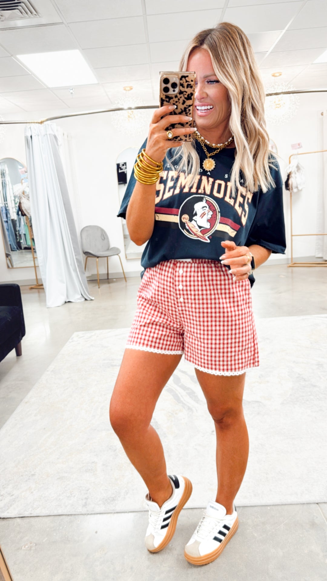 Seminoles Distressed Boyfriend Tee