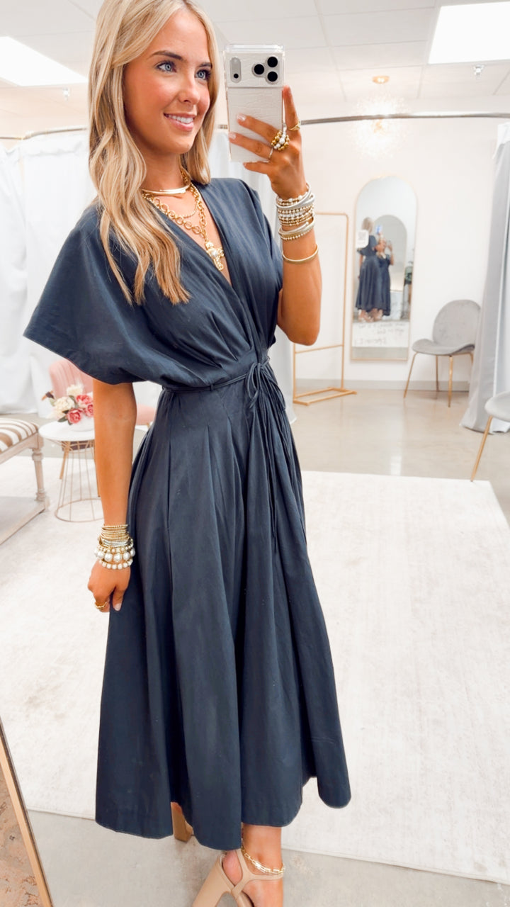 The Perfectly Placed Dress-Midnight