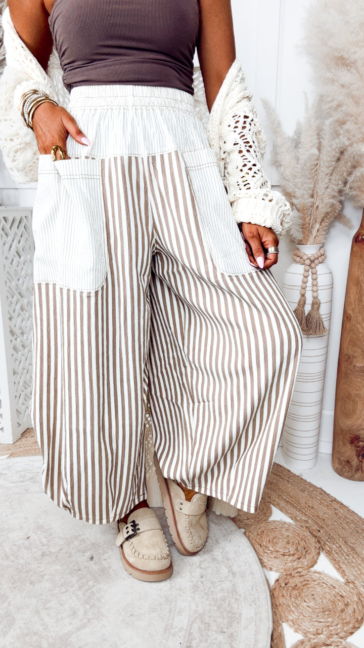 The Sable Balloon Pants-Mocha Mousse