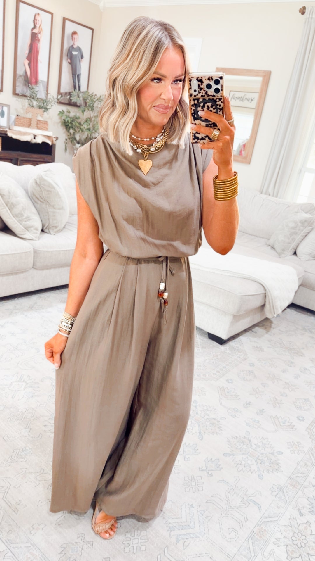 The Maren Relaxed Slub Jumpsuit