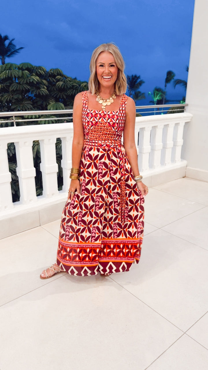 The Montego Wrap Skirt Set