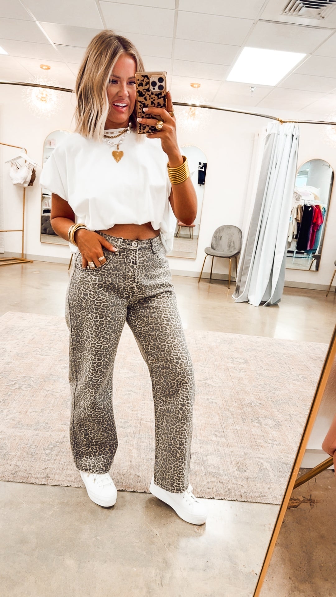 Waverly Bubble Hem Blouse-White