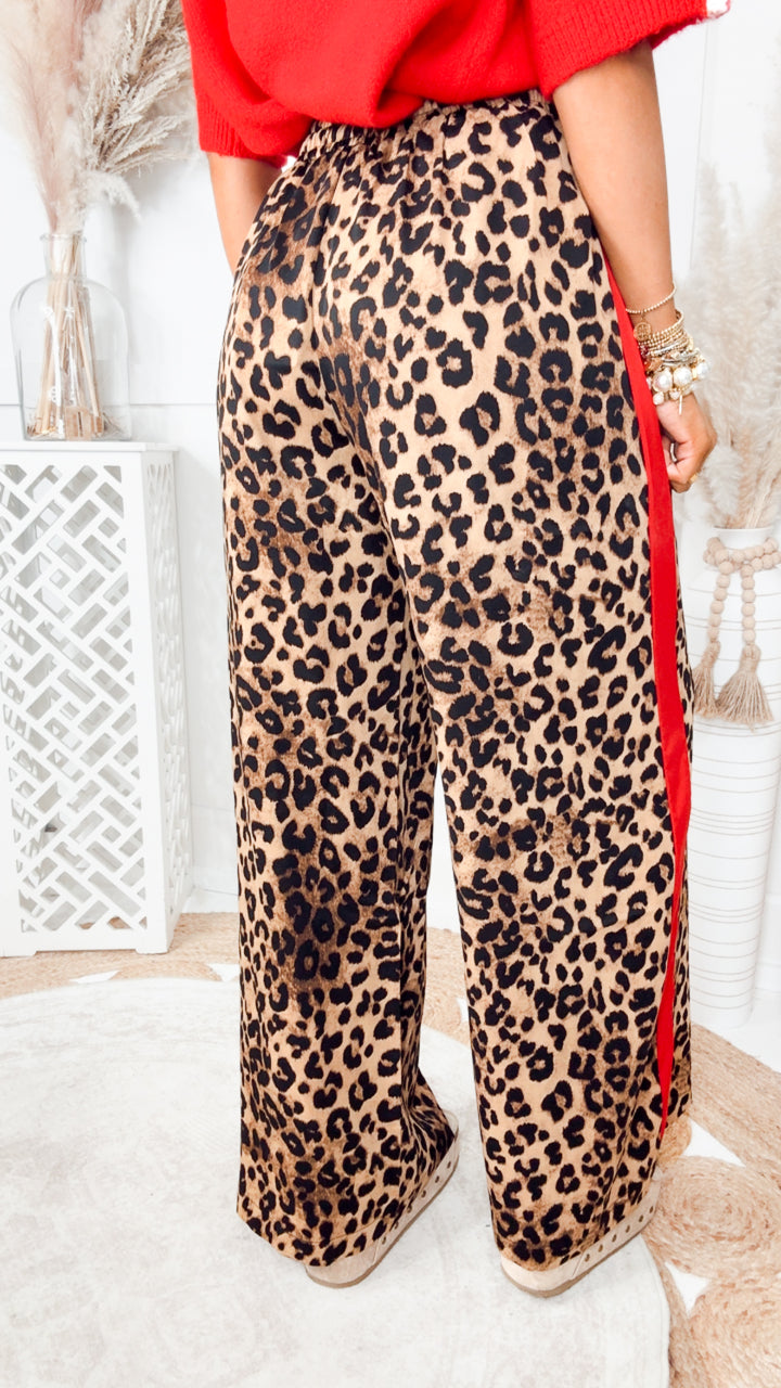The Wild Statement Pants-Leopard