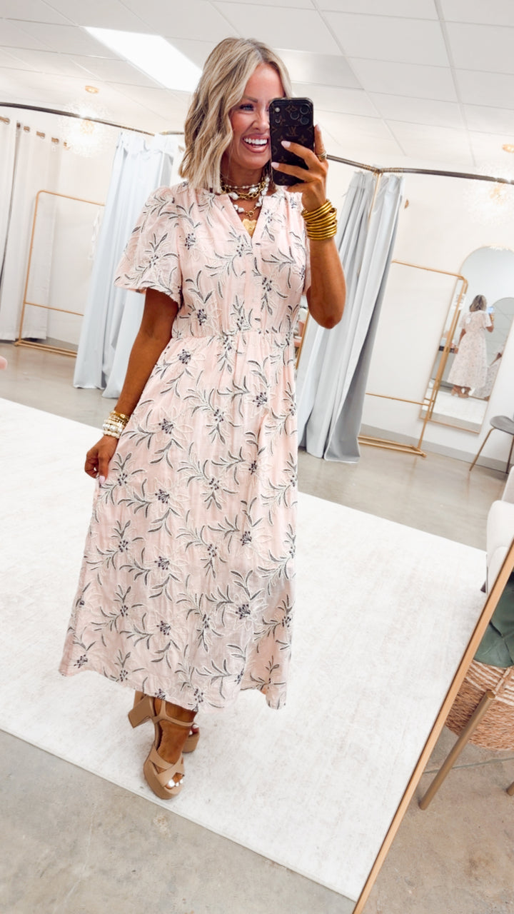 The Secret Garden Midi Dress