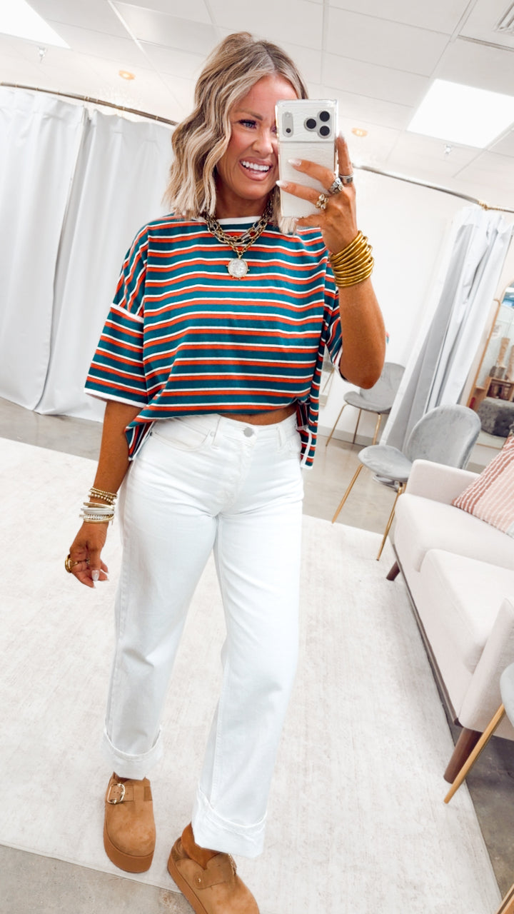 The White Out Straight Jeans