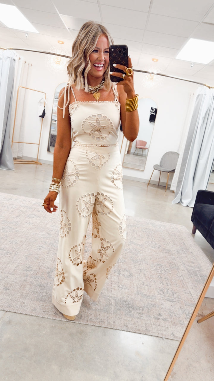 The Starshore Two Piece Set-Taupe