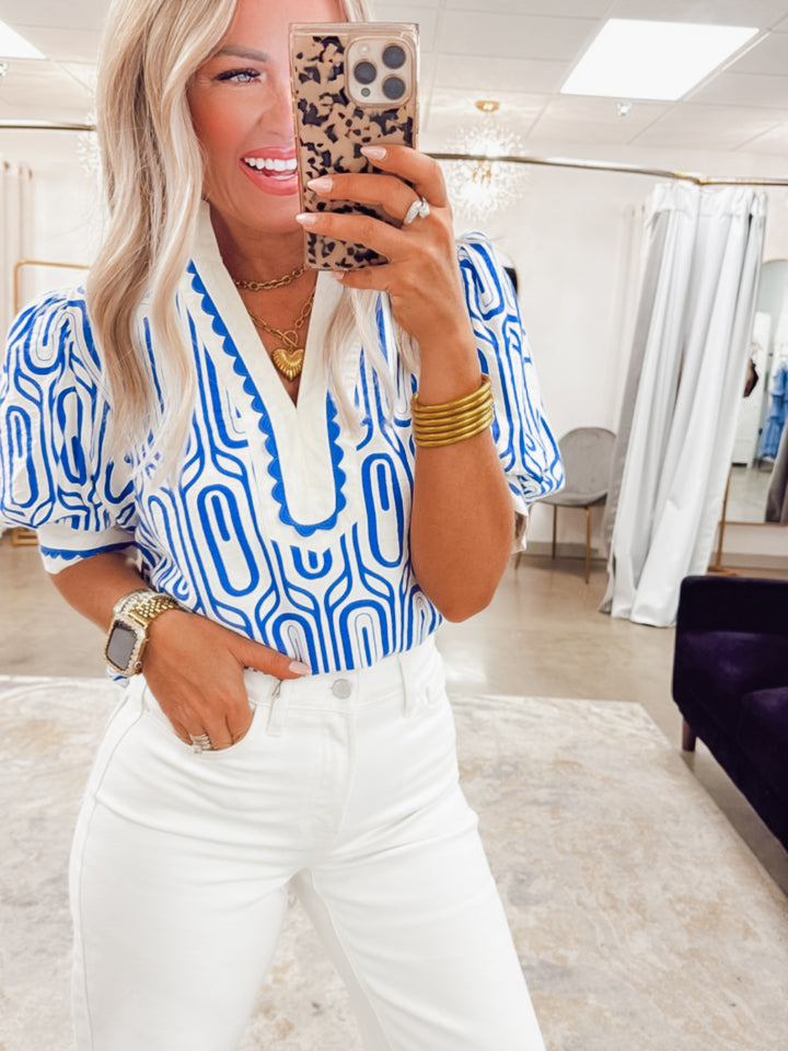Oxford Belle Top