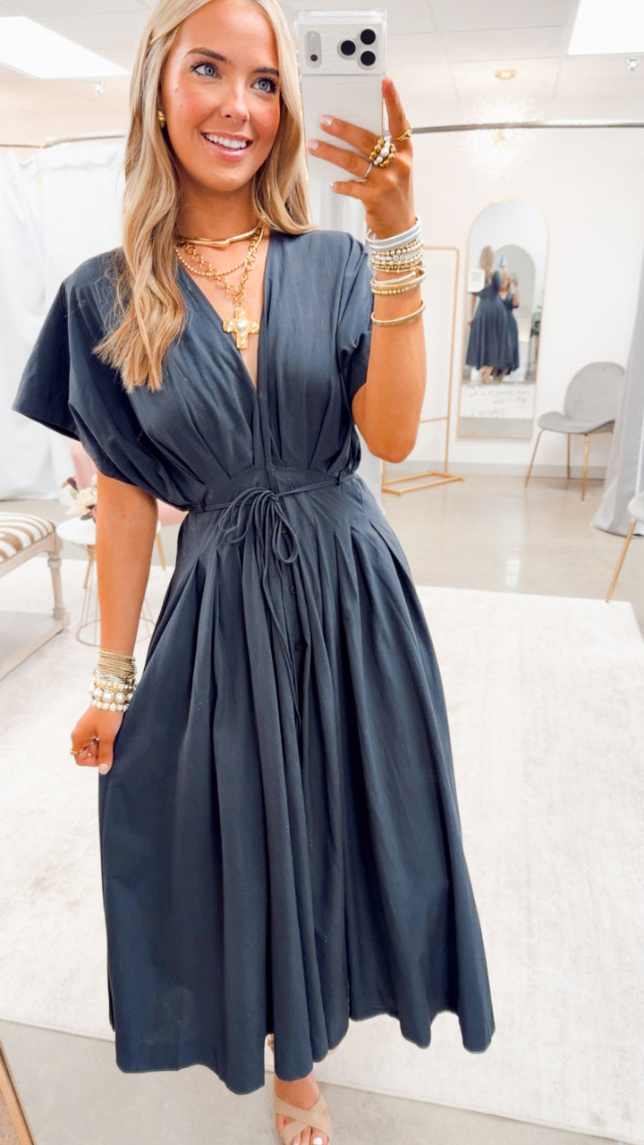 The Perfectly Placed Dress-Midnight