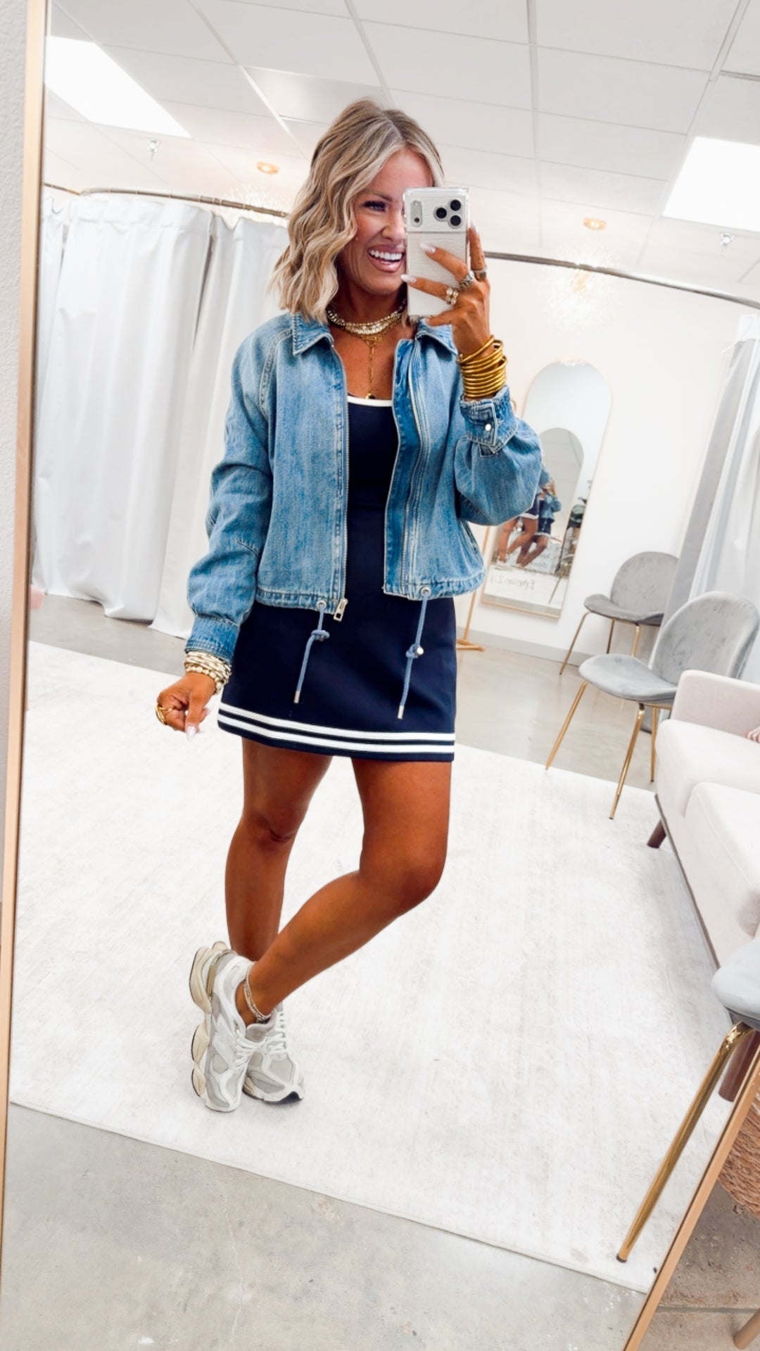 The First Serve Active Dress-Navy