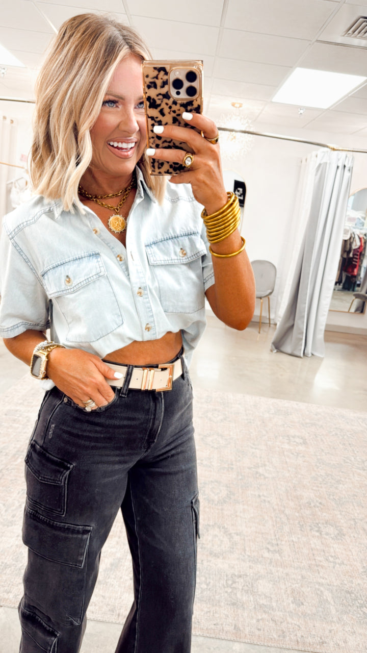 Lainey Button Down Top