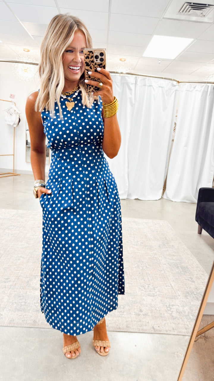 Estelle Polka Dot Dress