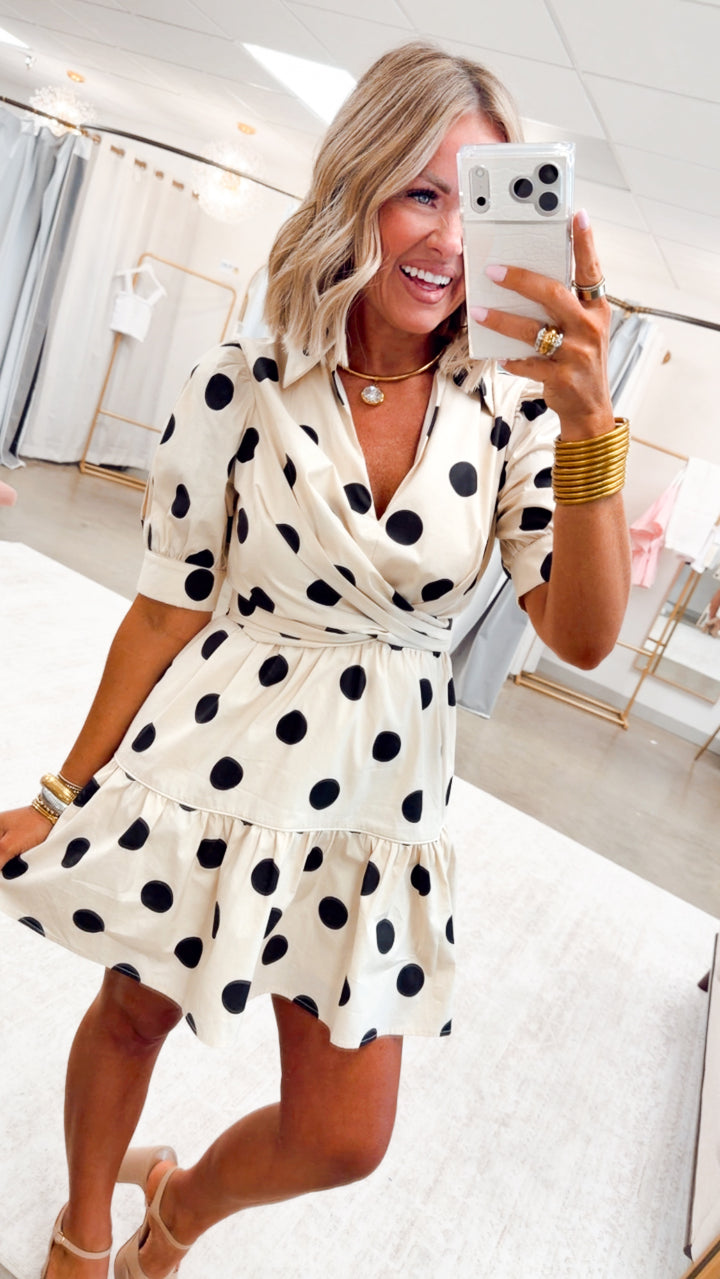 The Bianca Poplin Mini Dress