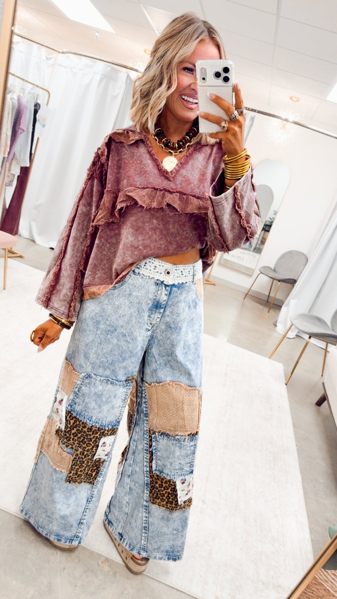 The Wild Card Pants-Denim