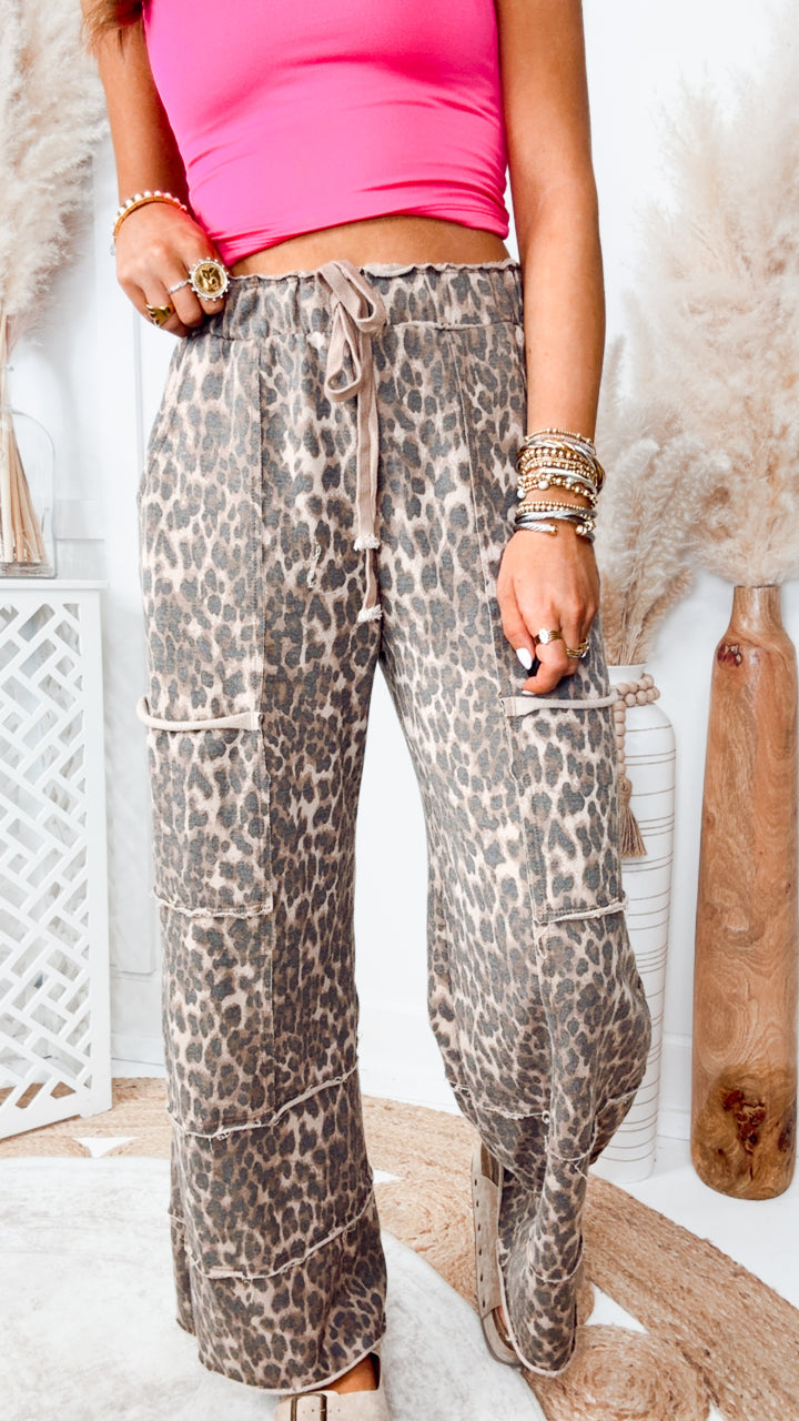 The Wild Aura Pants-Mocha