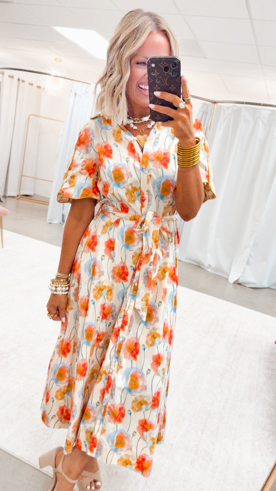The Garden Grace Midi Dress