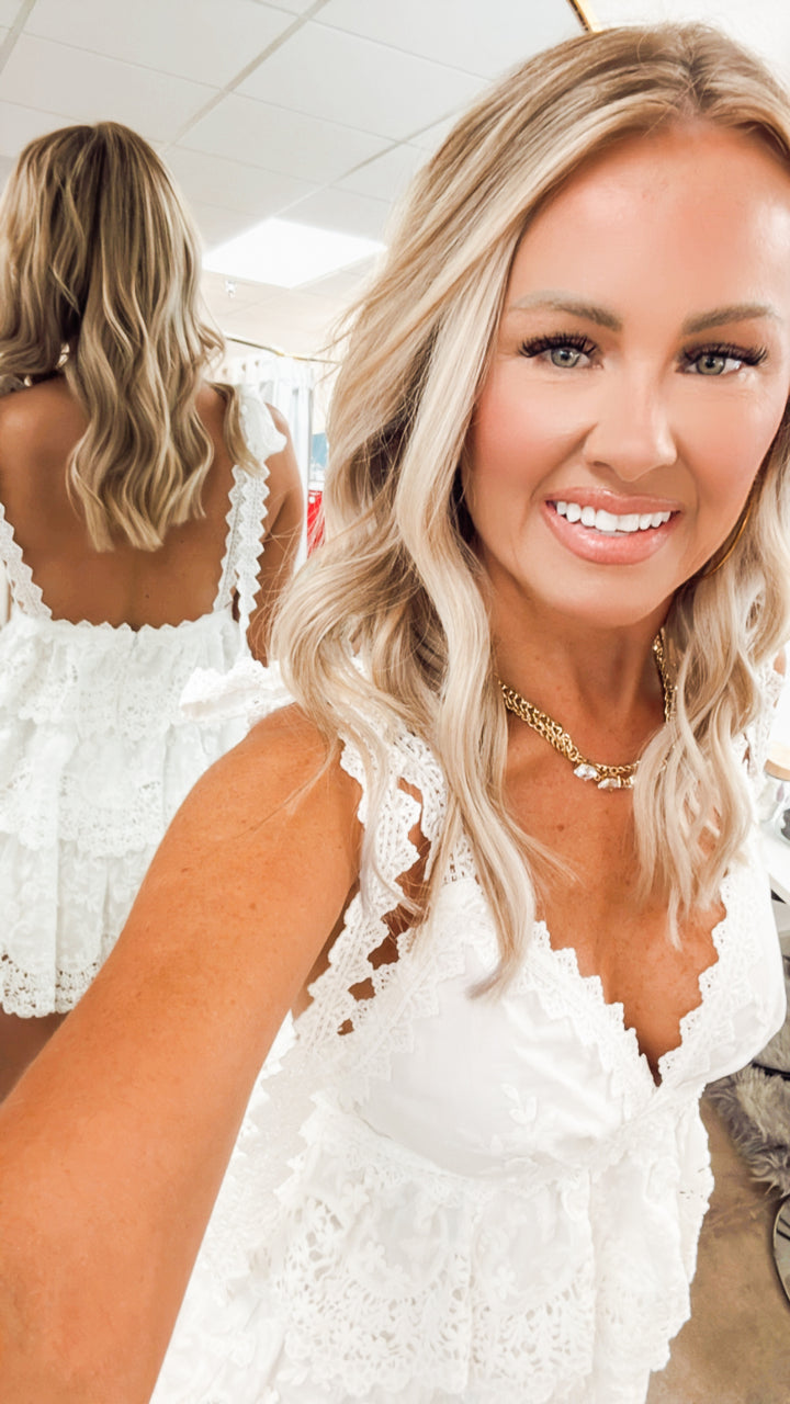 Emberlyn Lace Mini Dress