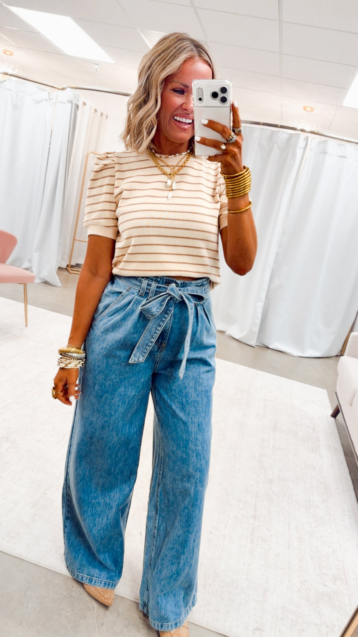 The Stripe Haven Top