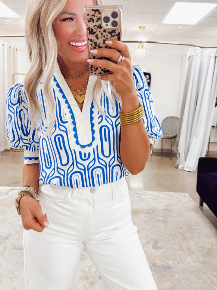 Oxford Belle Top
