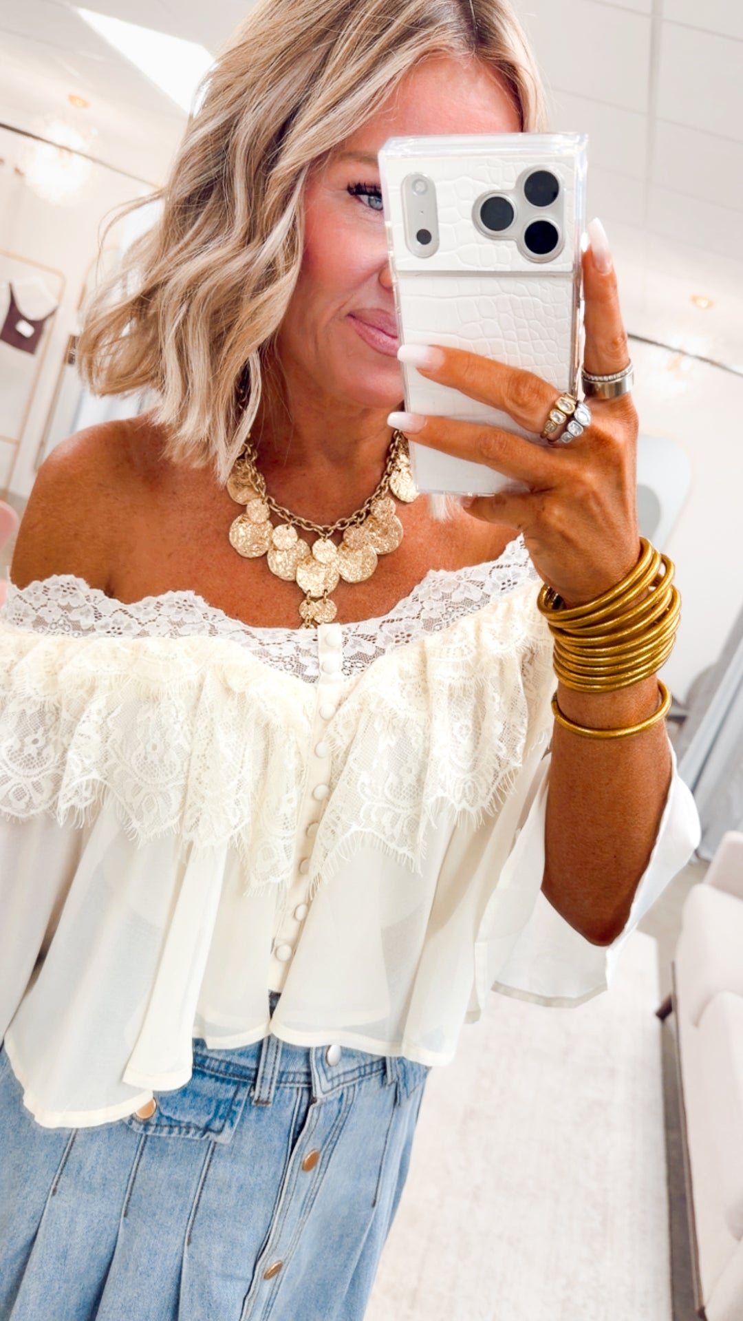The Anastasia Lace Top