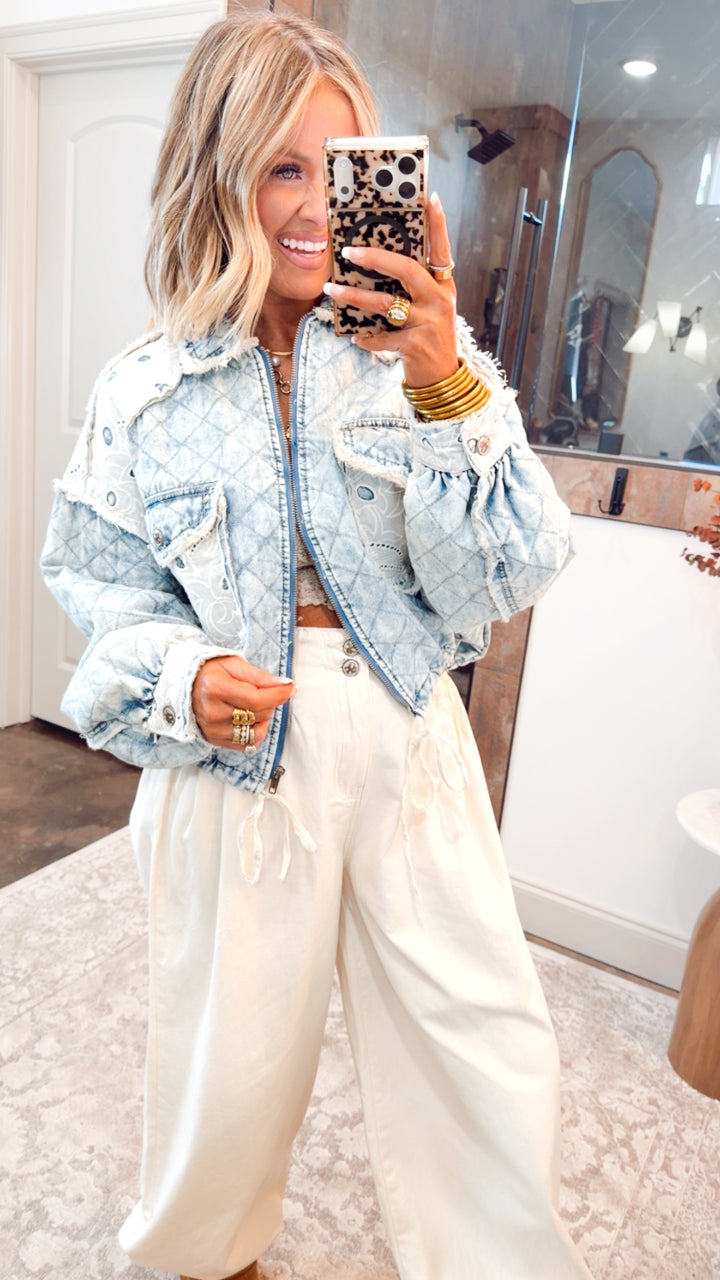 Wanderlace Bralette Top-Taupe