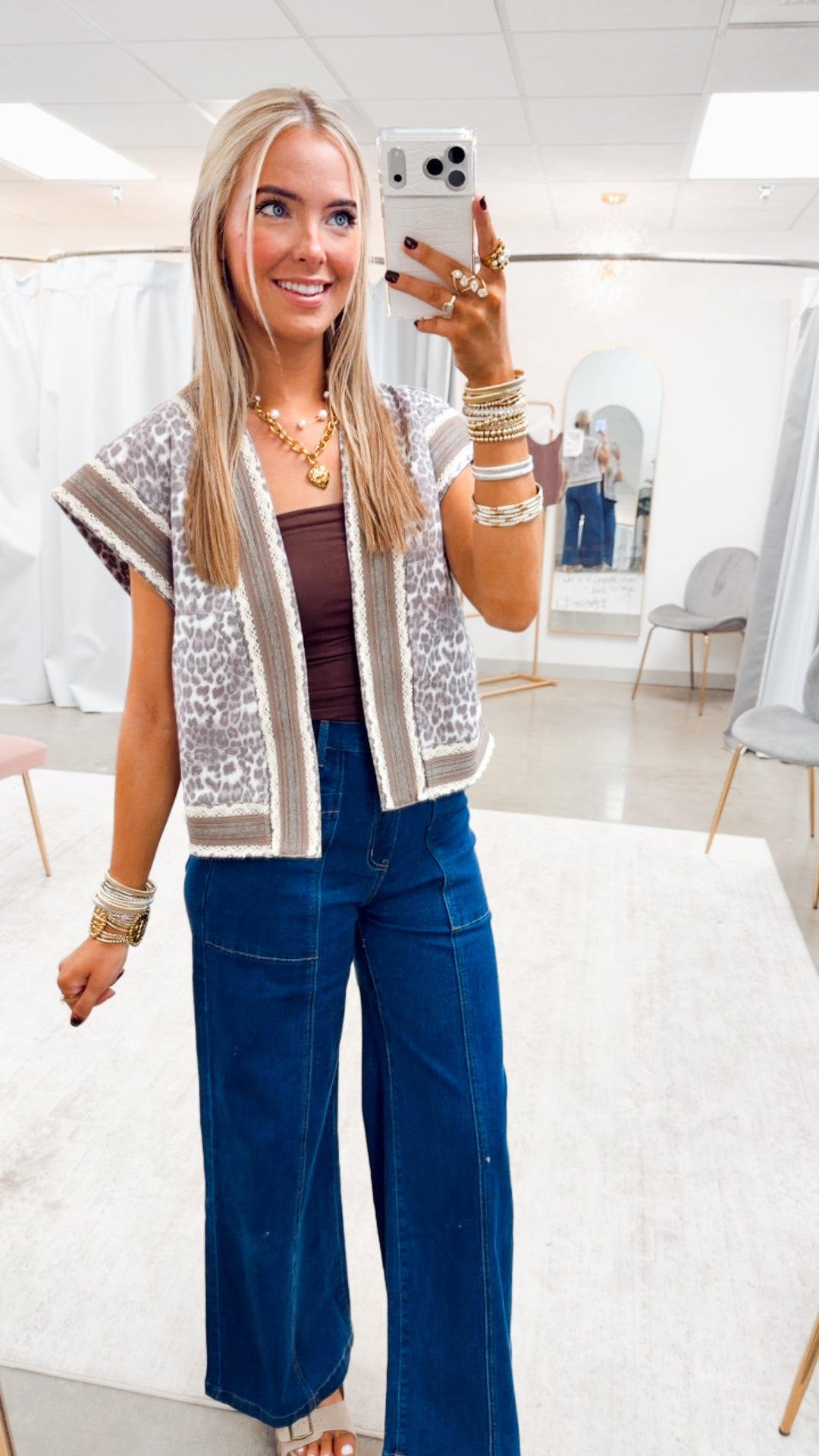 The Outlaw Leopard Vest