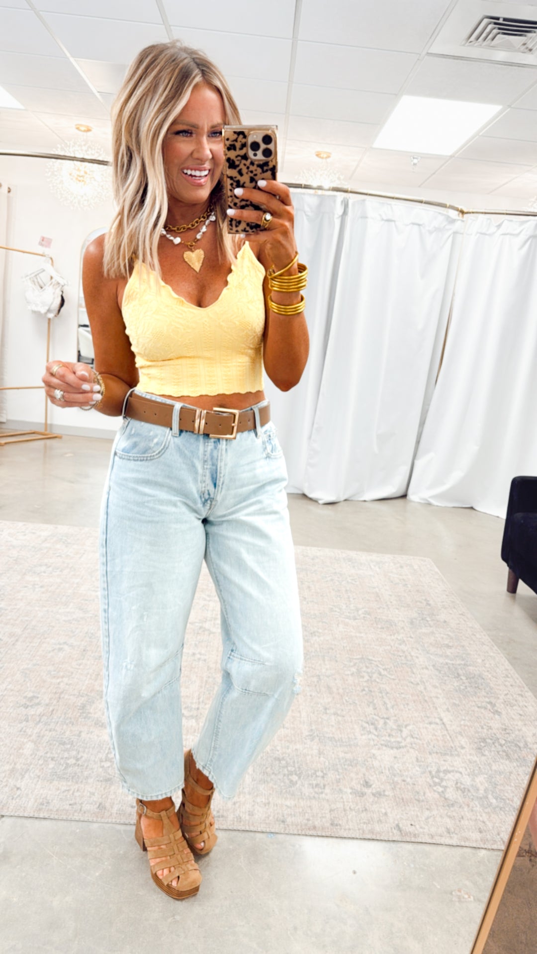Boheme Lace Bralette-Pale Lemon