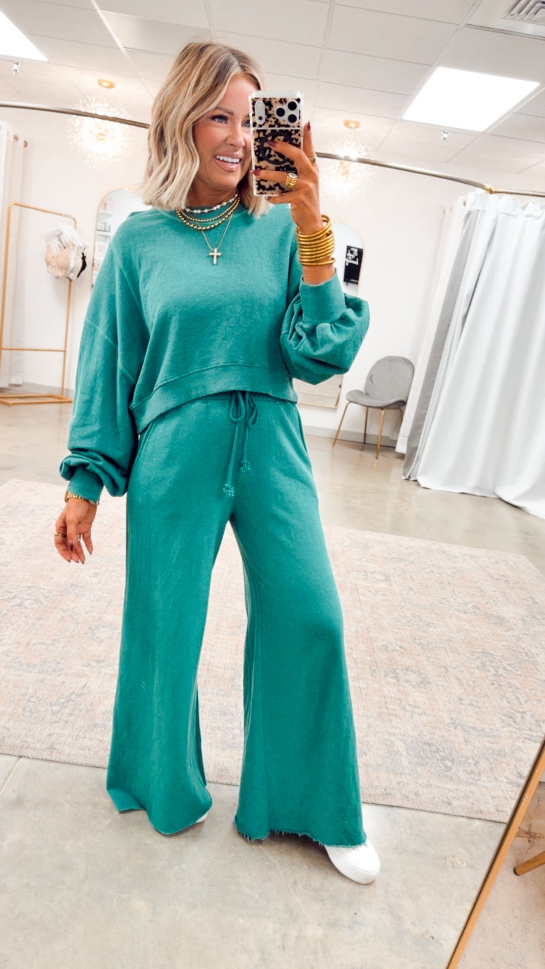 The Hampton Luxe Set-Kelly Green