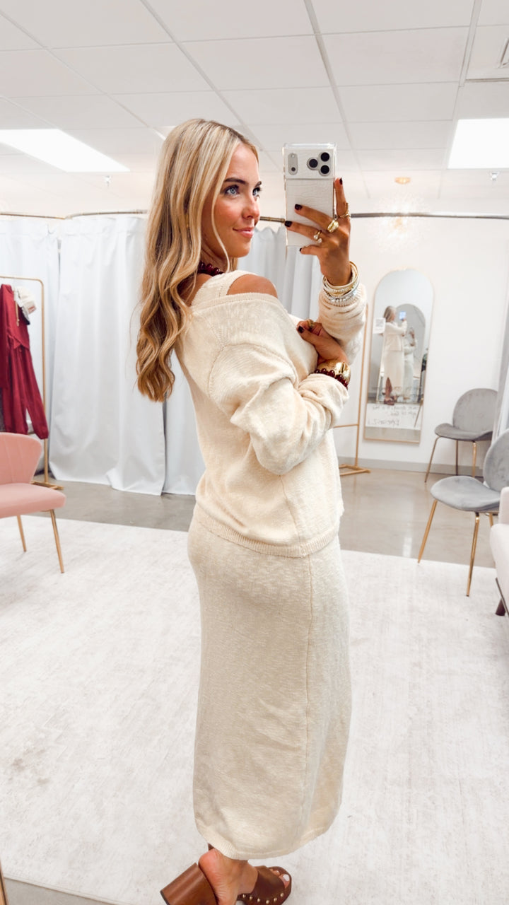 The Serene Couture Set-Natural