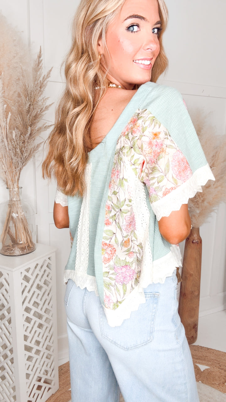 The Sage & Bloom Crop Top