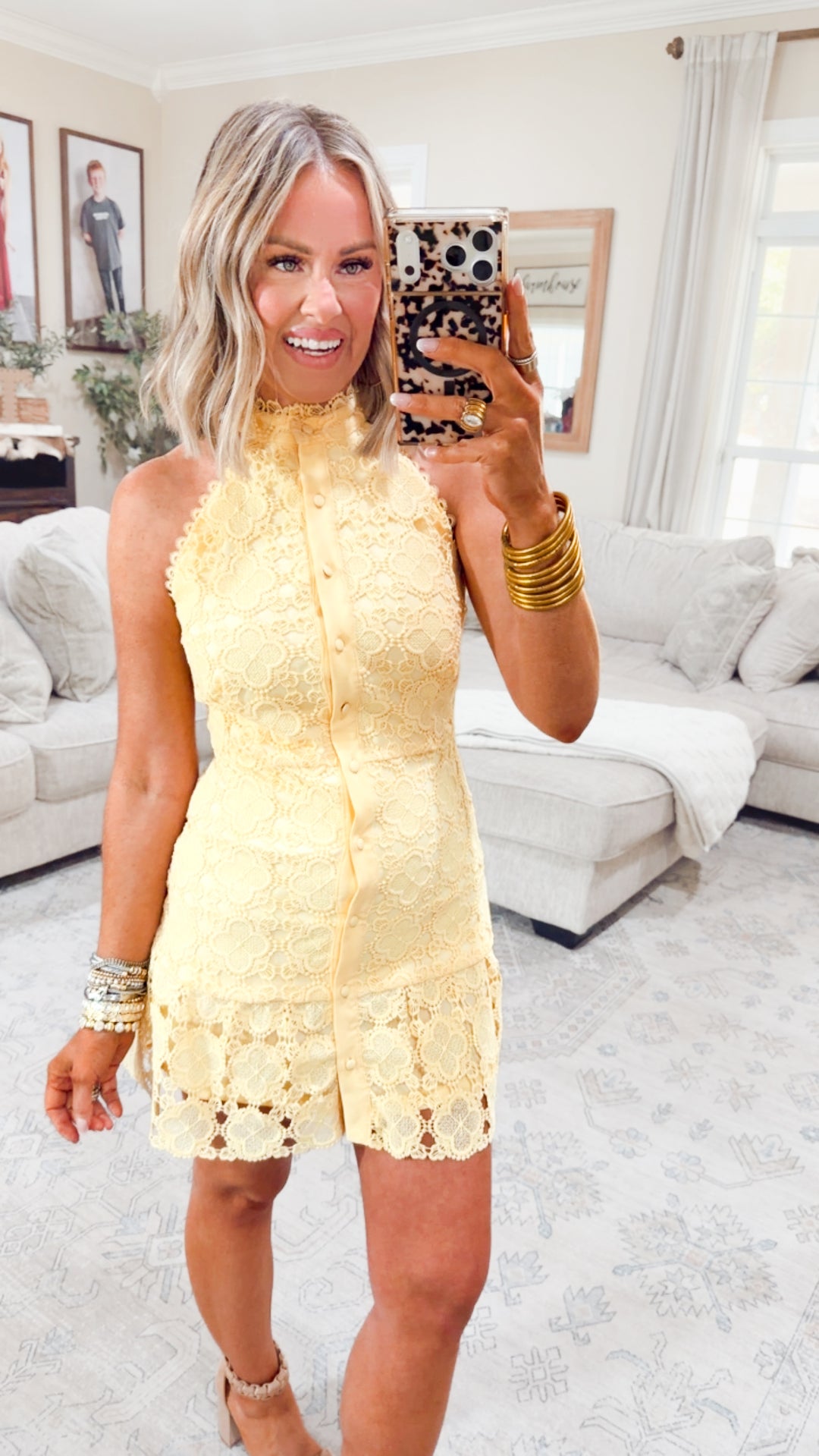The Sun-Kissed Mini Dress