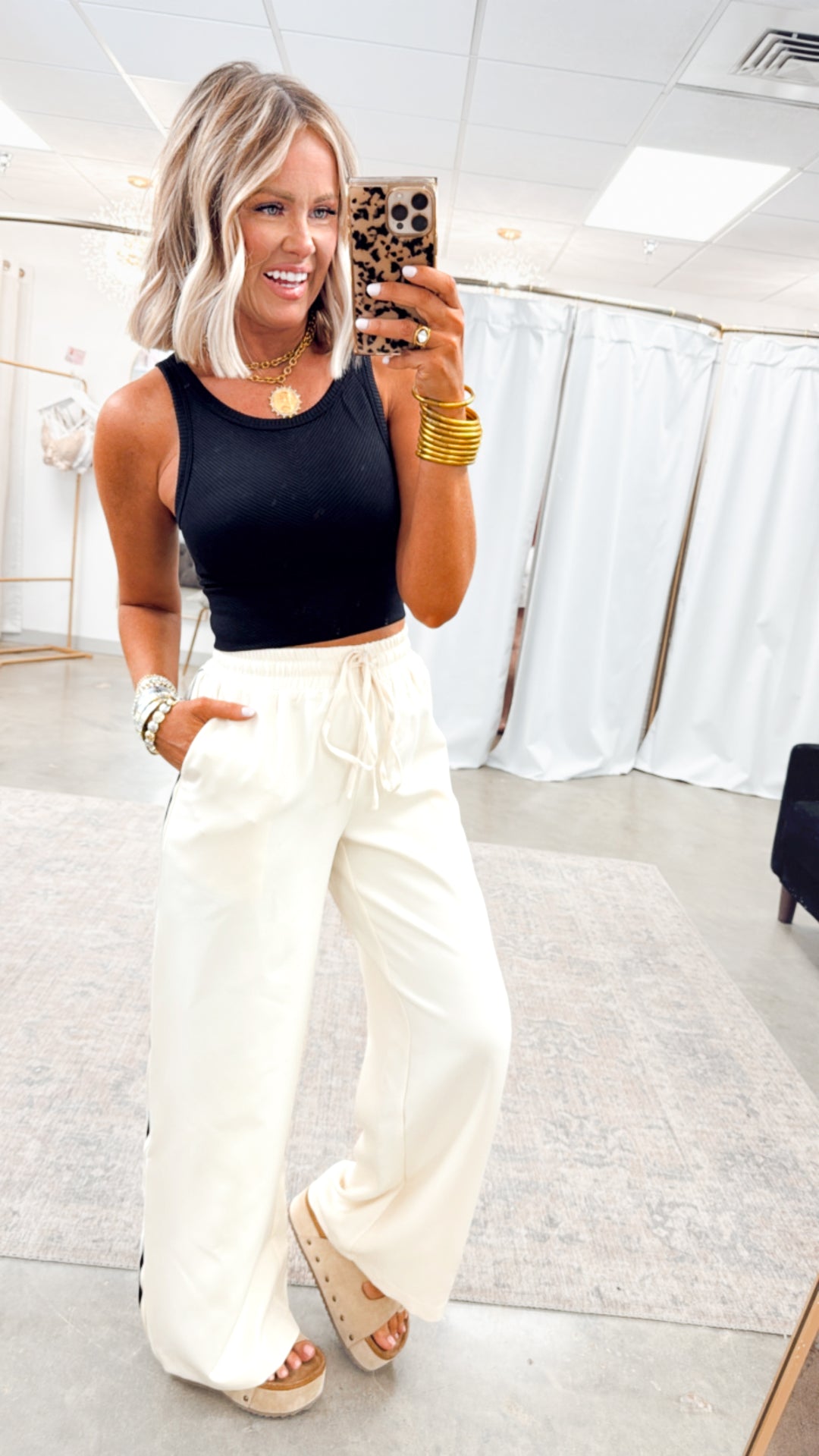 Jetset Pants-Cream