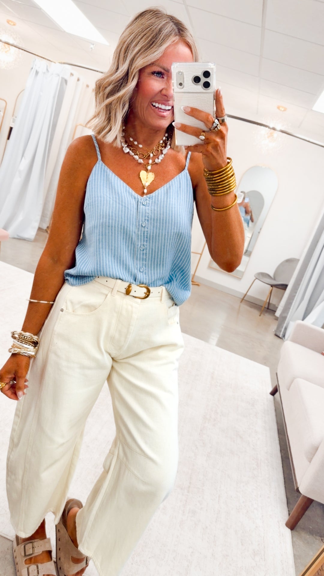 The Mariner Button Up Top