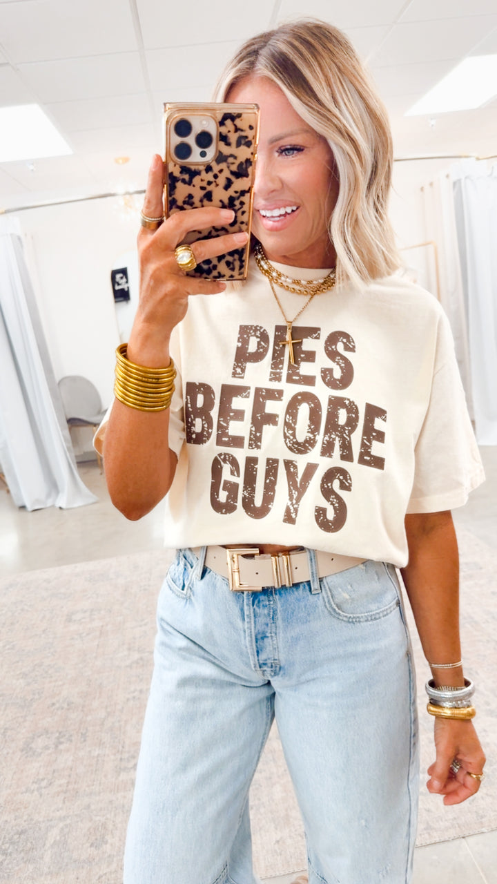 Pies Before Guys Tee