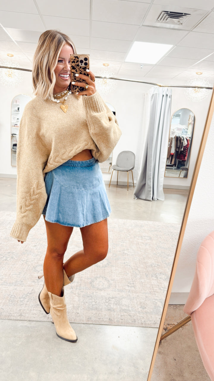 Ruffle Rush Skort
