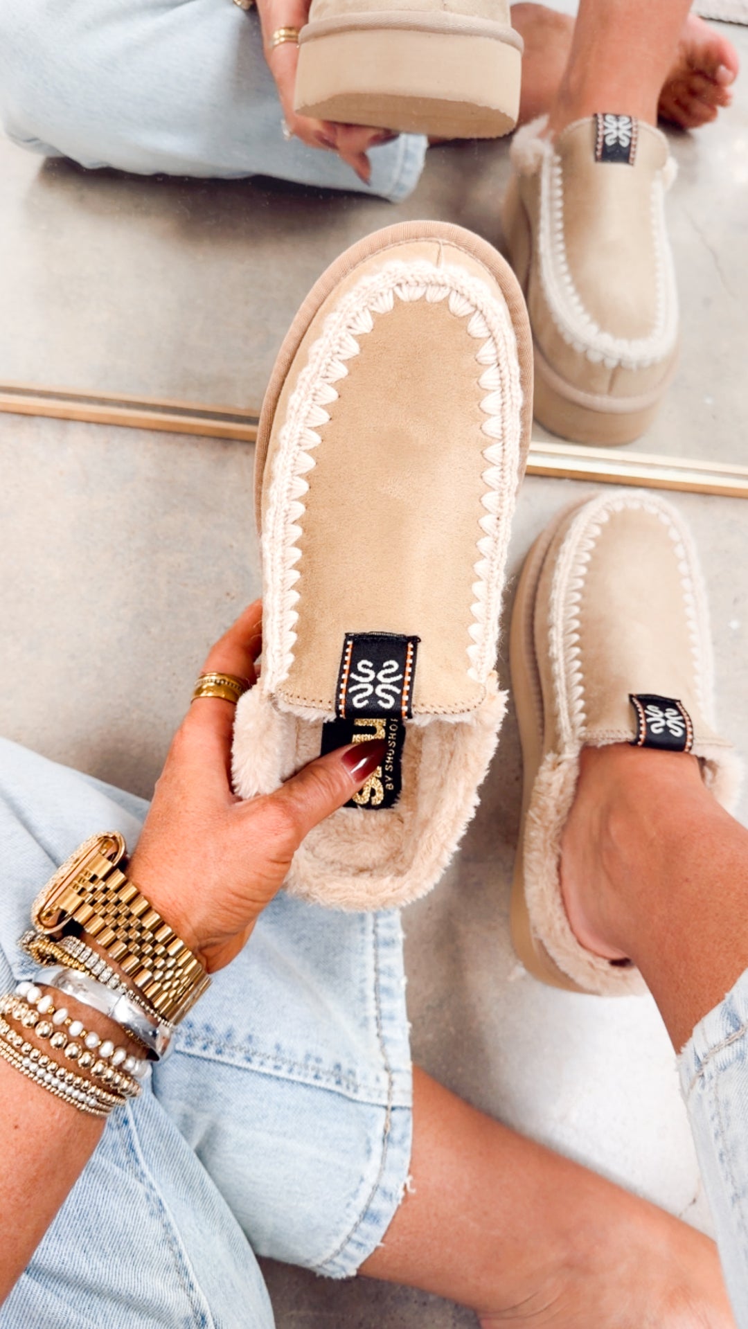 Trinity Clogs-Natural