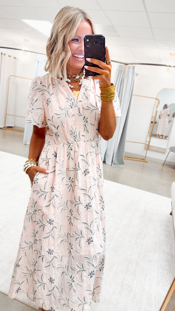 The Secret Garden Midi Dress