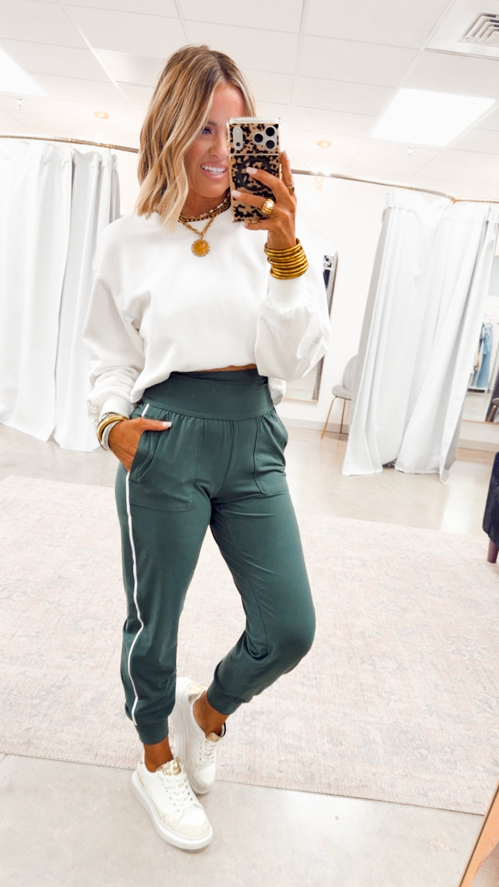 The Butter Flex Joggers-Dk Forest