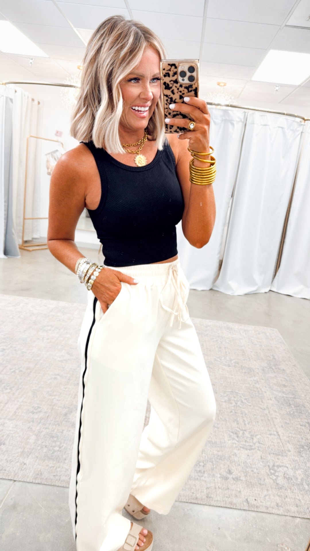 Jetset Pants-Cream