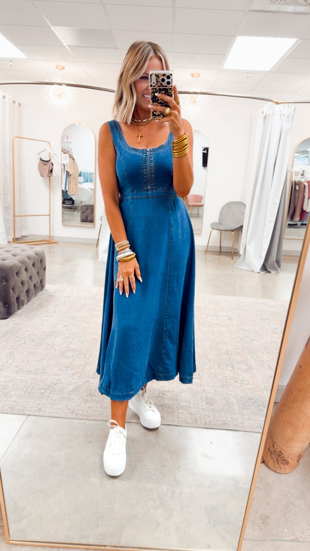 The Frontier Denim Dress