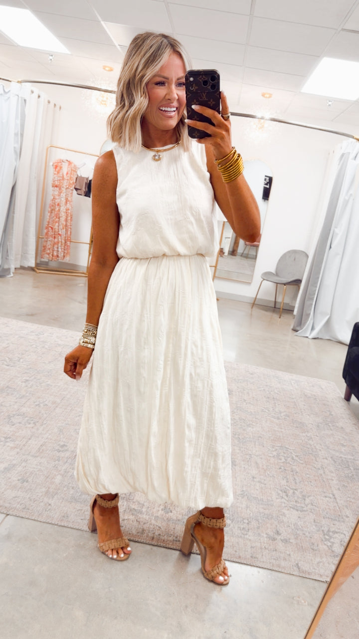 The Bubble Bliss Two-Piece Set-Ivory