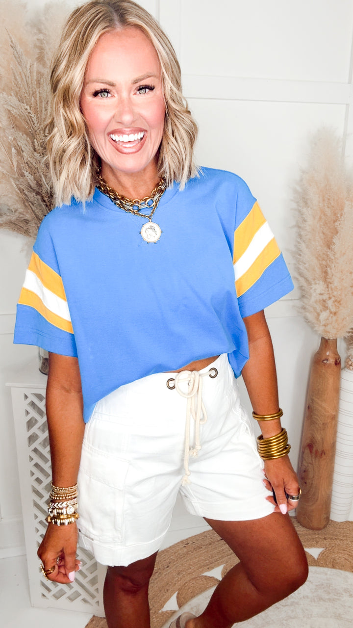 The Camden Colorblock Top