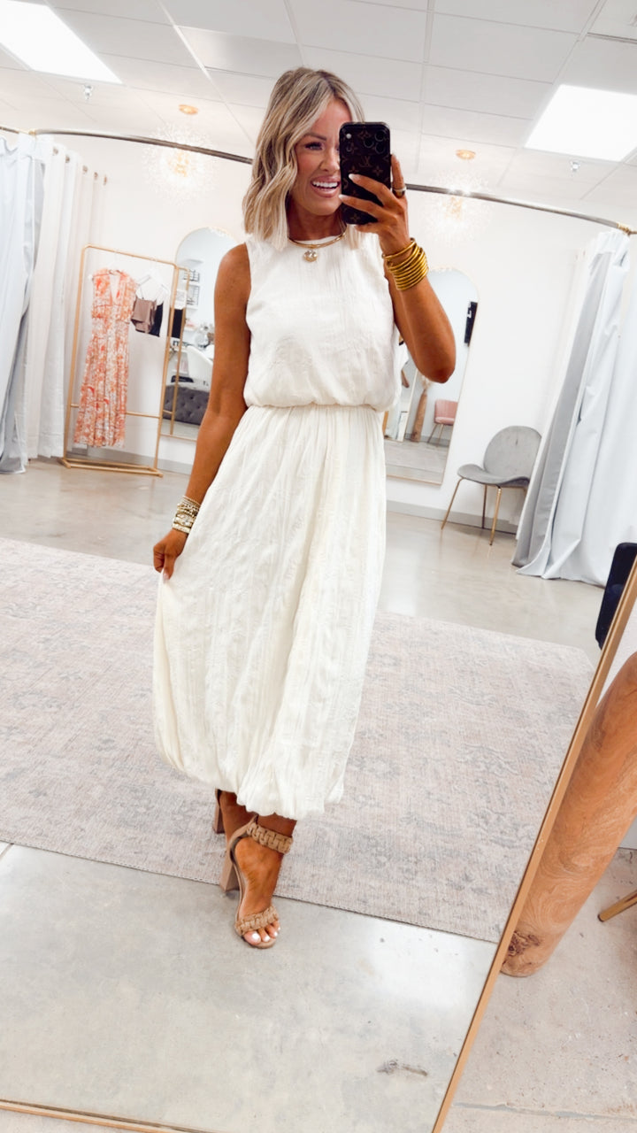 The Bubble Bliss Two-Piece Set-Ivory