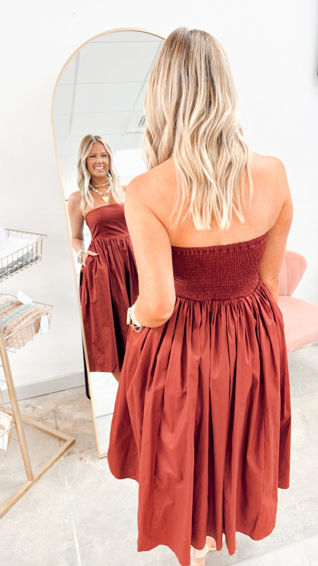 Amelia Flare Midi Dress