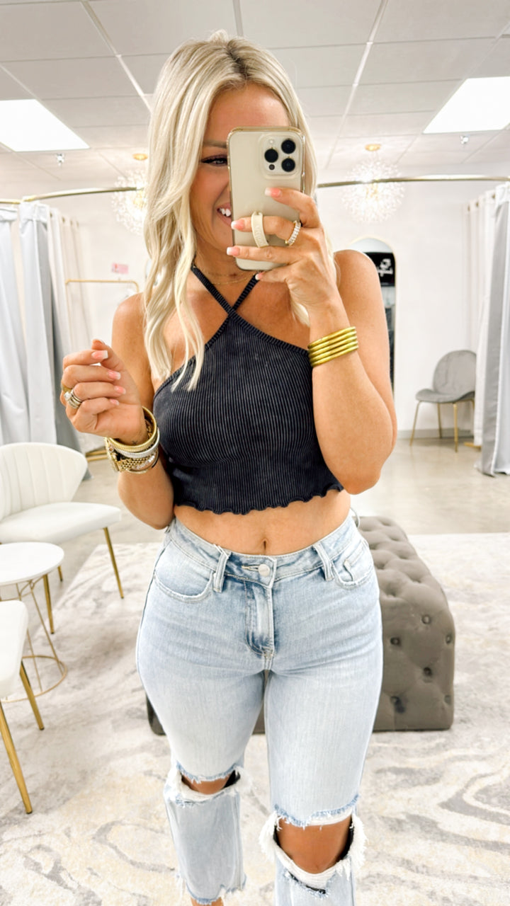 Seamless Mineral Wash Top