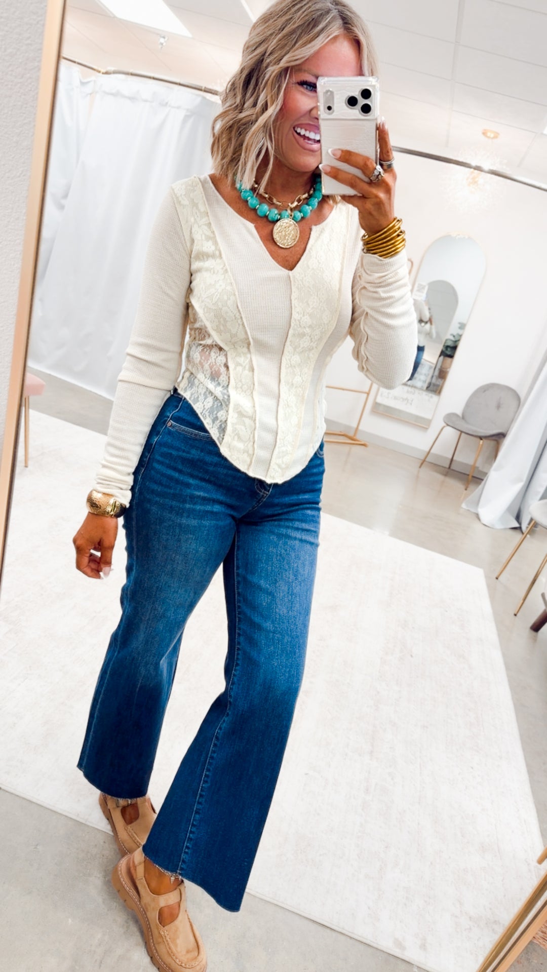 Sweet Serenity Top-Cream