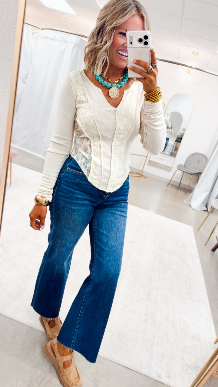 Sweet Serenity Top-Cream